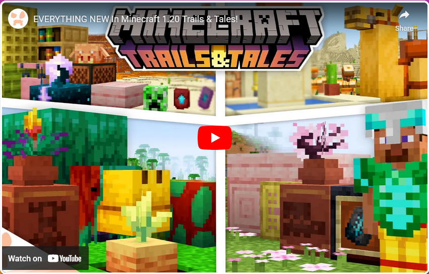 Minecraft Trails and Tales